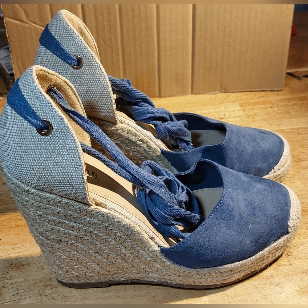 Just Fab Lauren Ankle Strap Espadrilles